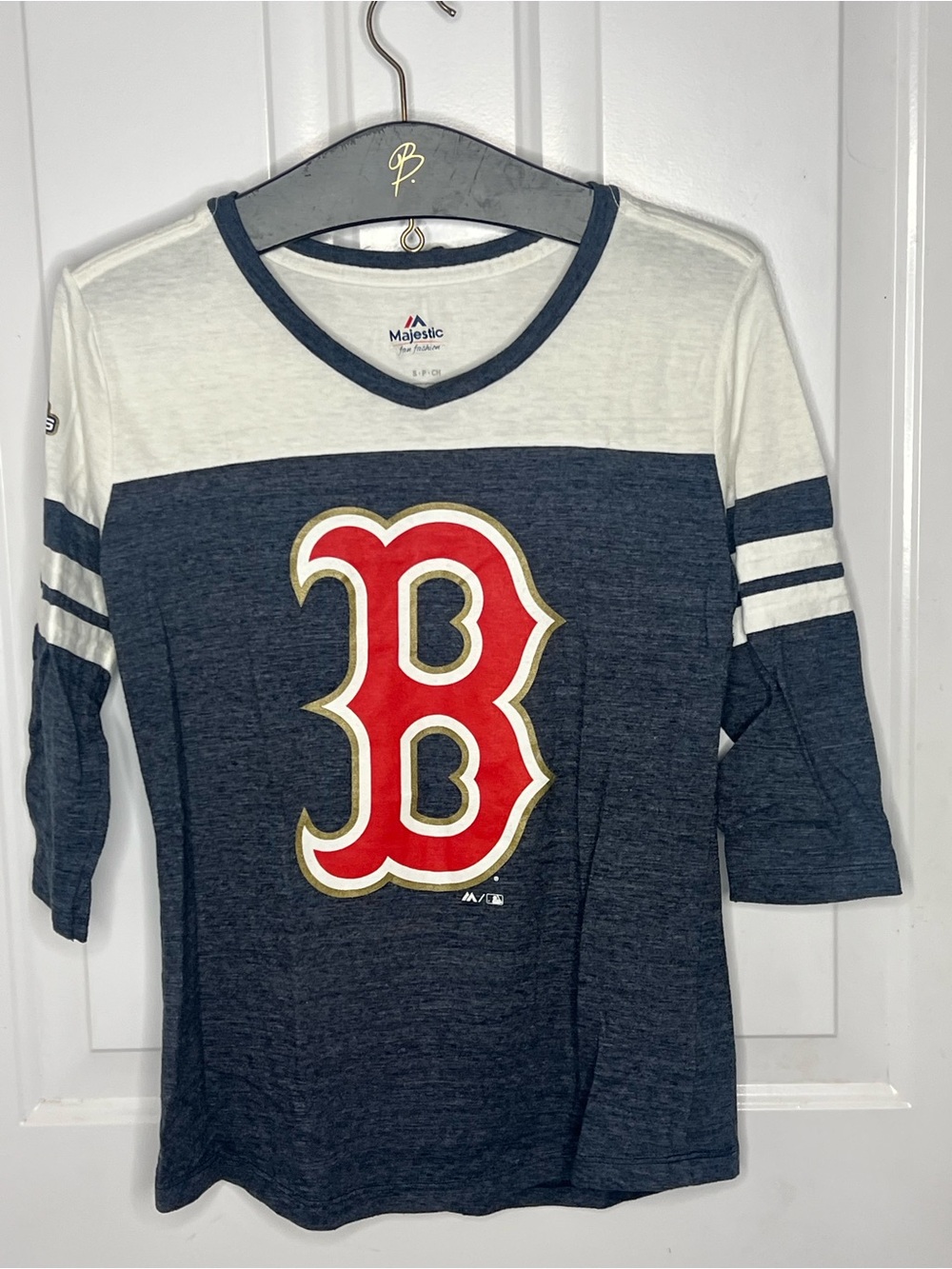 Majestic Navy Boston Red Sox World Series Graphic Tee